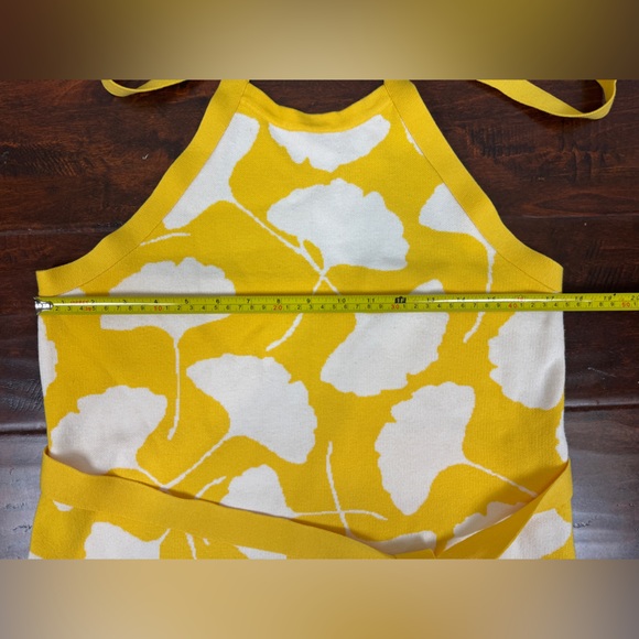 NWOT DVF x Target Gingko Halter Midi Dress, XL, Knit Floral Patterned Dress - Picture 7 of 8